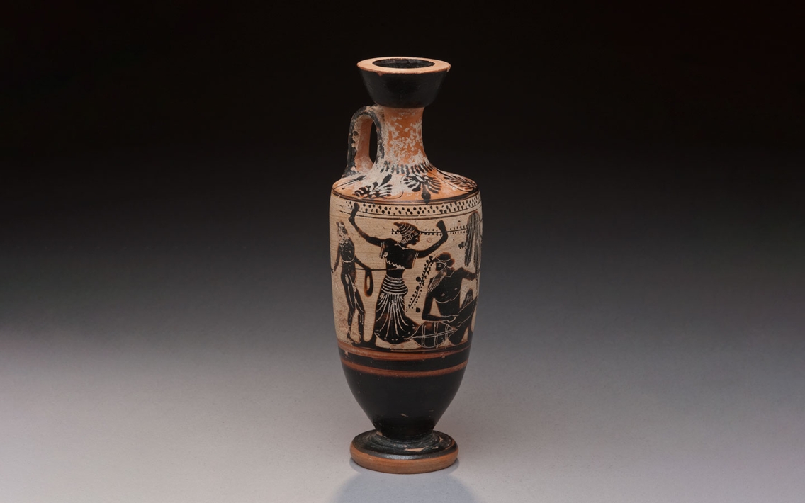 a white-ground lekythos