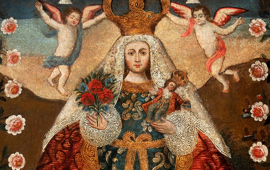 Our Lady of Cocharcas, horizontal detail