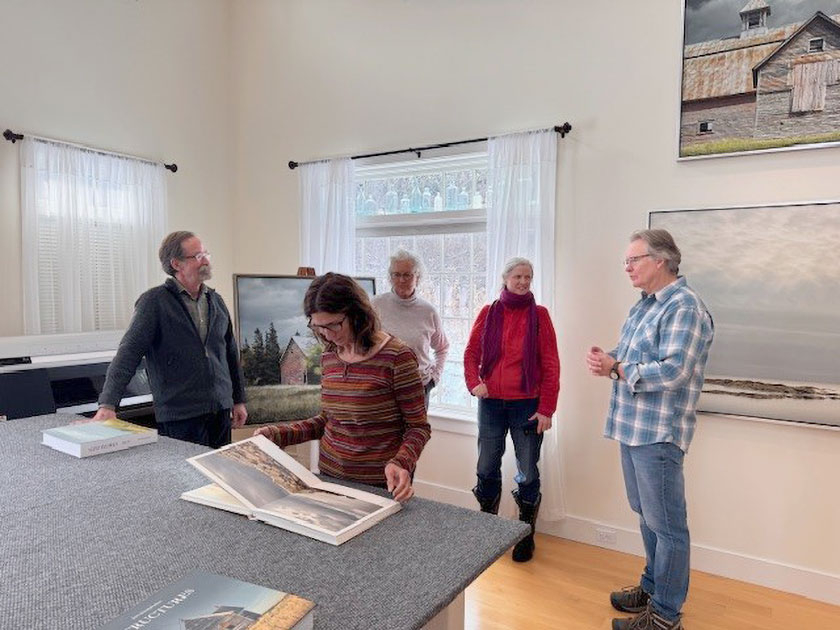 people in a photography studio