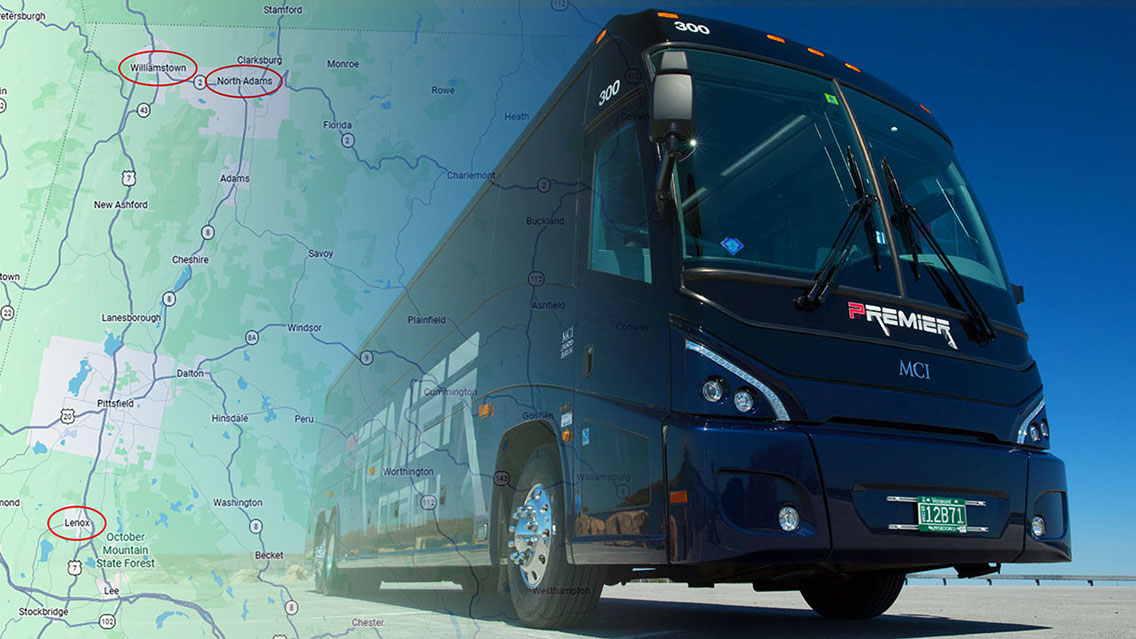 map and bus
