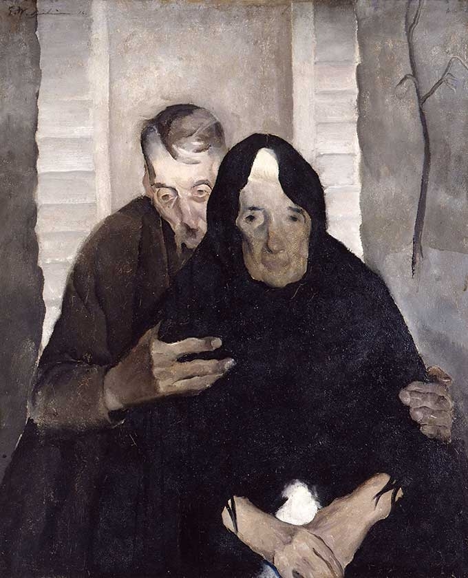 Edwin Dickinson, Old Ben and Mrs Marks
