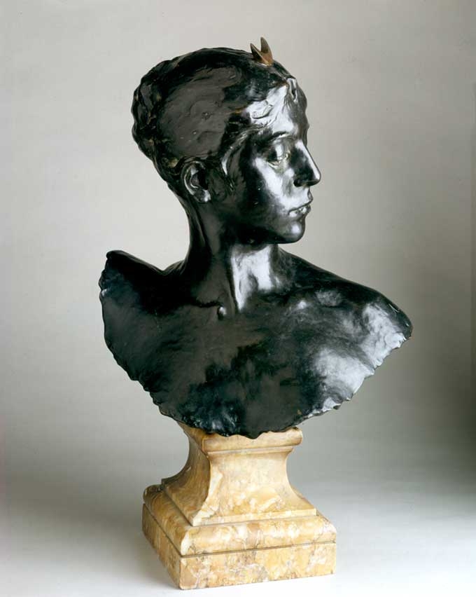 Jean Alexandre Joseph Falguière, Bust of Diana, 1880s