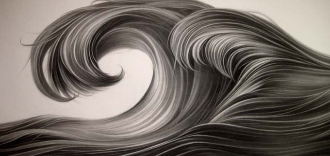 hong_chun_zhang_curl_72.jpg Hong Chun Zhang, Curl, 2019, charcoal on paper