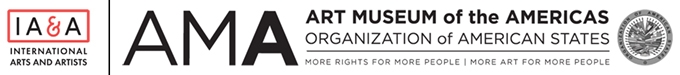ia_a_and_ama_logos_horizontal.jpg logo for International Arts and Artists, logo for Art Museum of the Americas