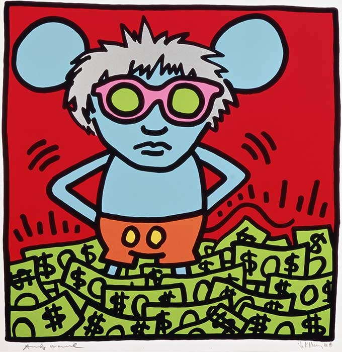 Keith Haring, Andy Mouse