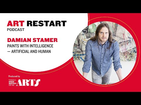 Play Damian Stamer Paints with Intelligence—Artificial and Human