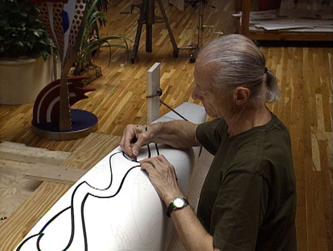 roy_lichtenstein_working_on_mermaid_film_still_002.jpg Roy Lichtenstein at work on the design for Young America