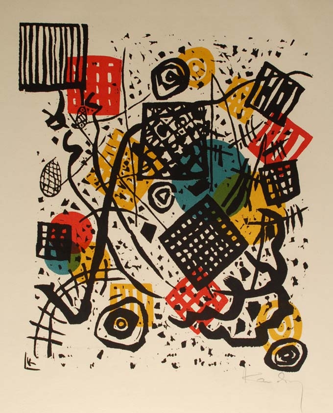 Wassily Kandinsky, Kleine Welten V, 1922