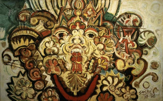 Soeki Irodikromo, Untitled, 1986, oil on canvas