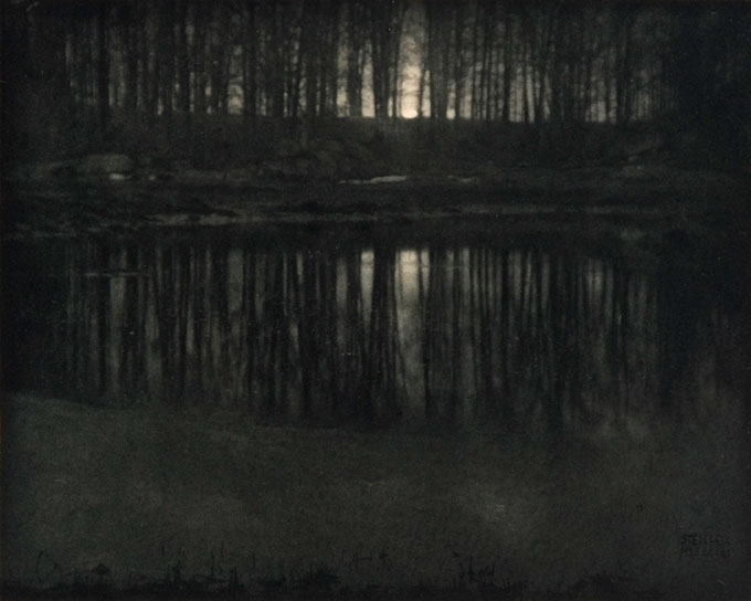 Edward Jean Steichen, Moonlight, The Pond from Camera Work XIV, 1904