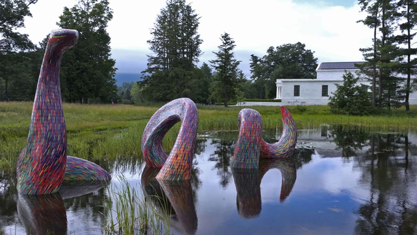 a public art installation