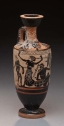 Black-Figure White-Ground Lekythos