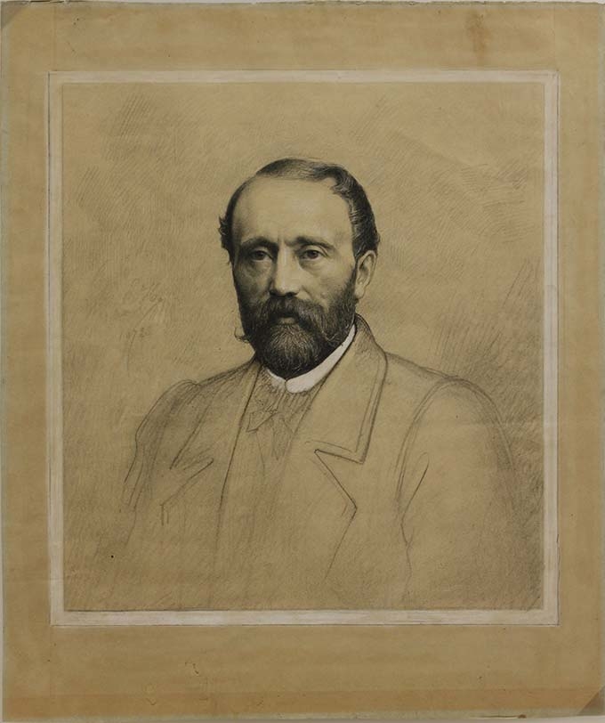Antoine Auguste Ernest Hebert, Portrait of Alfred Émilien OHara