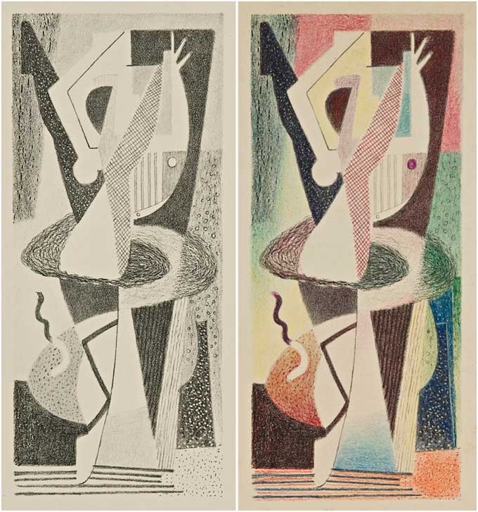 Charles Daugherty, Abstraction