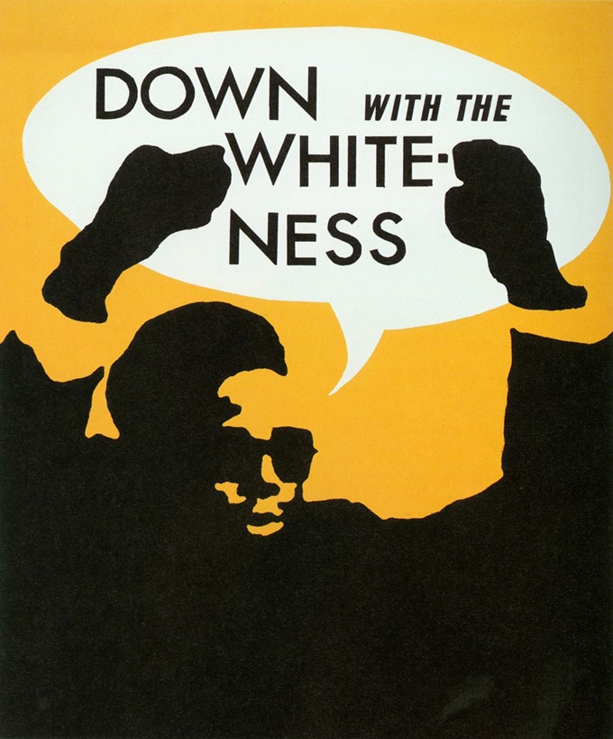Rupert Garcia, Down with the Whiteness