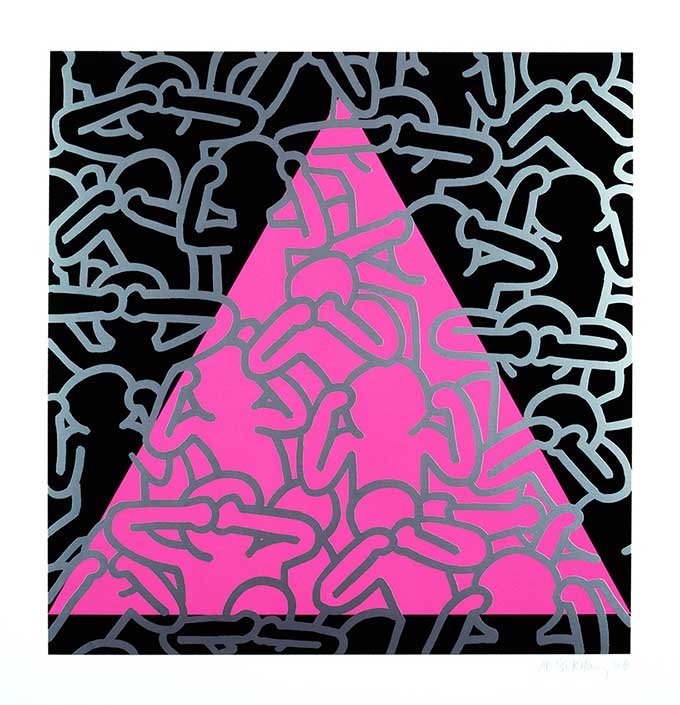 Keith Haring, Silence Equals Death