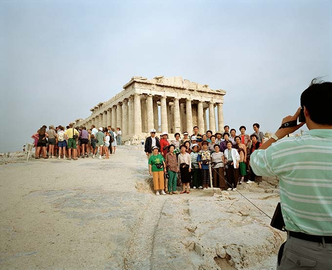 Martin Parr, GREECE, Athens, Acropolis from the series Small World