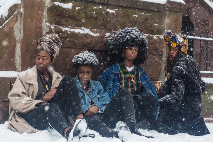 Mikael Owunna, Four Queer African Women in the Snow
