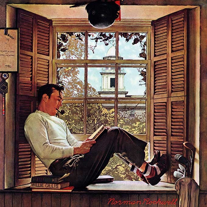 Norman Rockwell, Willie Gillis in College
