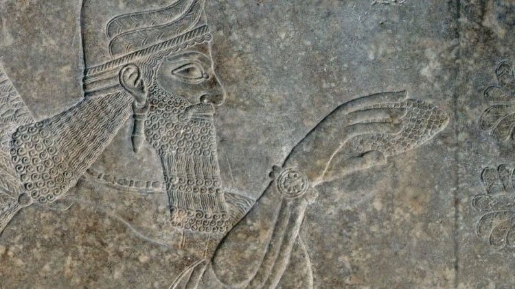 assyrian relief