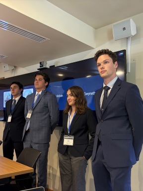 CNS Summer Undergraduate Fellows Share Research with Longtime Supporters Tom and Sarah Pattison