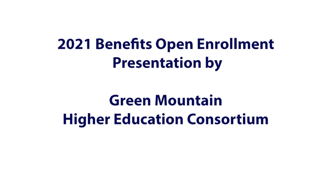 Video Preview Frame for GMHEC Open Enrollment Presentation
