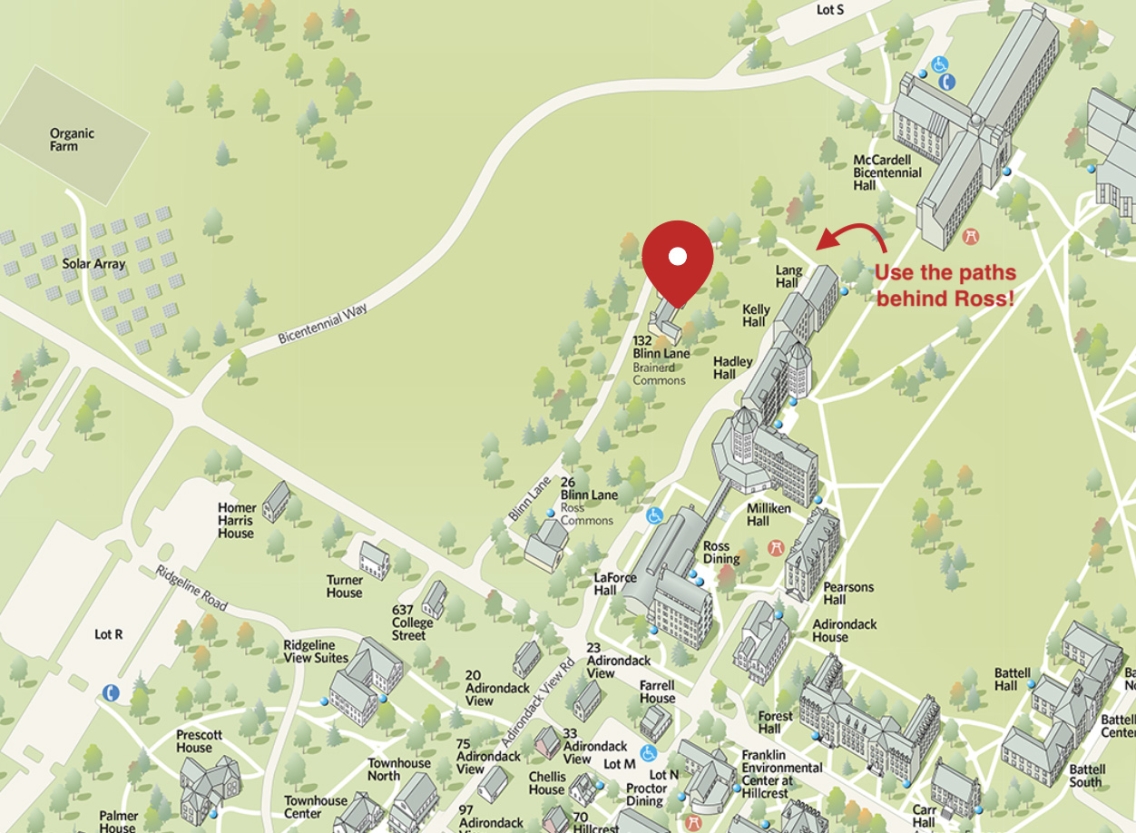 Innovation Hub Map 132 Blinn Lane