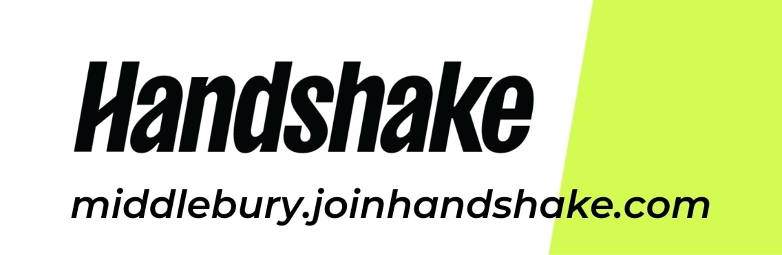Black Handshake logo with green graphic and web link
