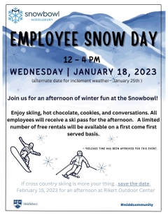 Employee Snow Day at Snowbowl