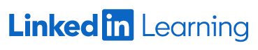 Blue LinkedIn Learning logo