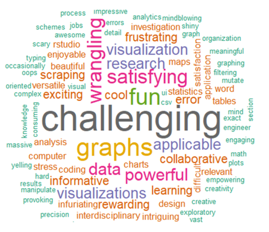 Word Cloud from Student Evaluations