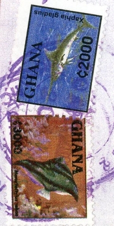 stamp from ghana