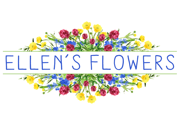 Logo for Ellen Kerchner’s flower shop