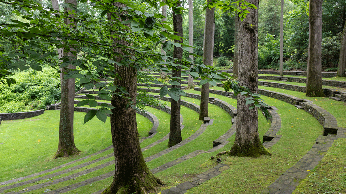 Swarthmore outdoor amphitheater