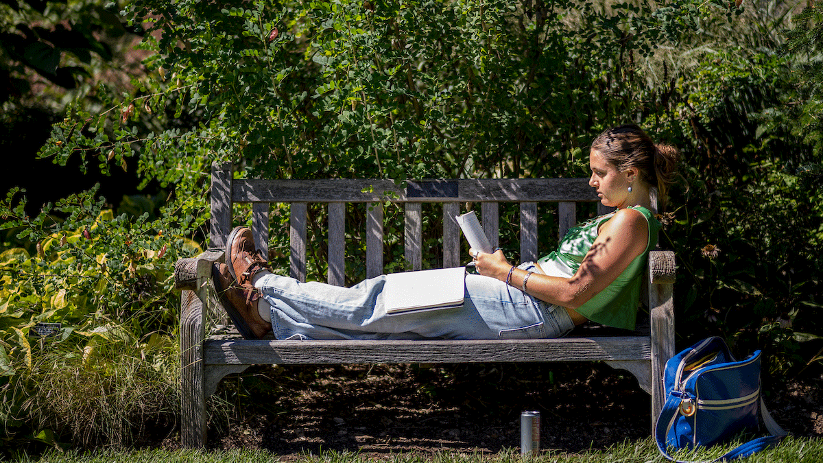 Swarthmore outdoor bench