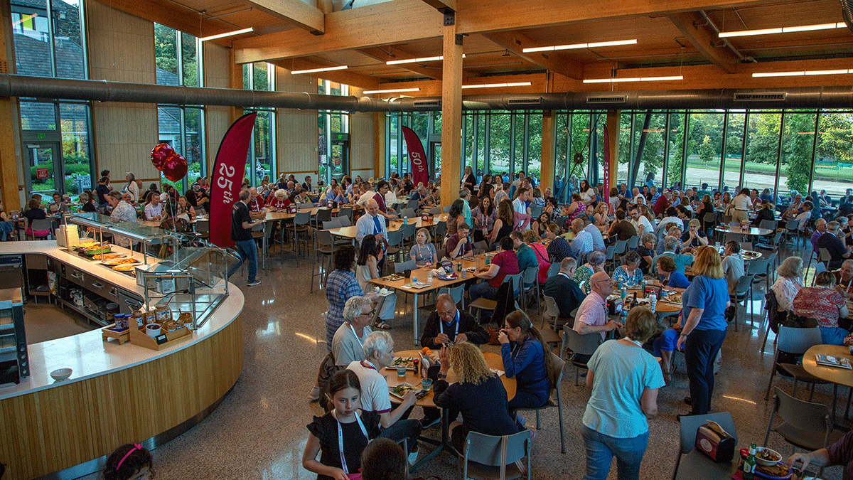 Swarthmore dining hall
