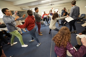 BLSE students dancing