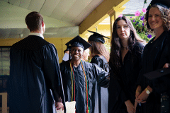 graduates in gowns