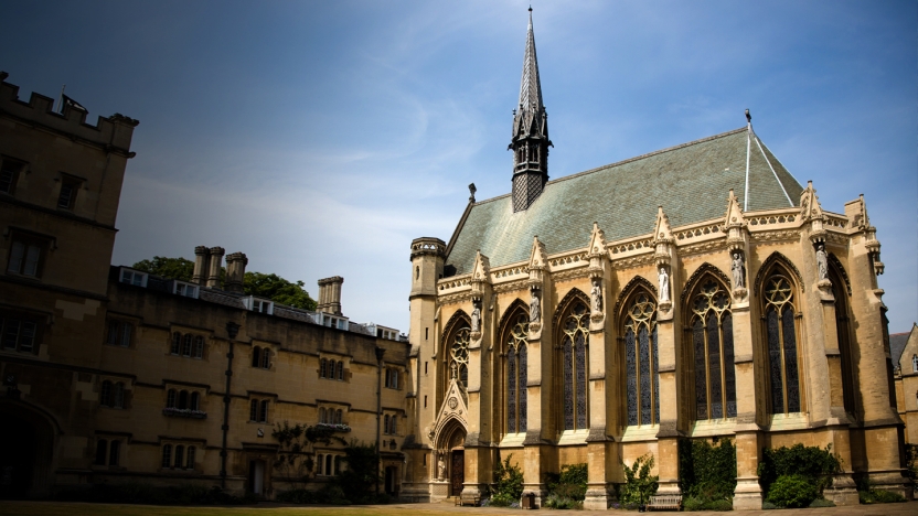 Chapel on the Oxford campus.