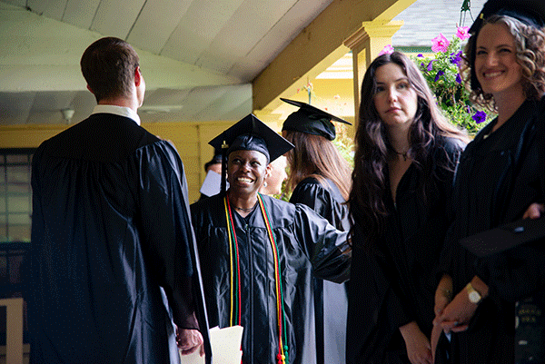 graduates in gowns