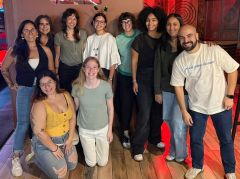 Group of coworkers smiling