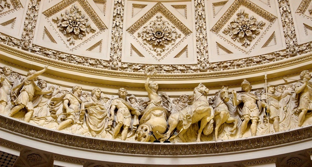 Entrance hall in Stowe House