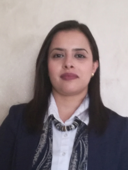 A photo of Ms. Amani Al-Serhan.