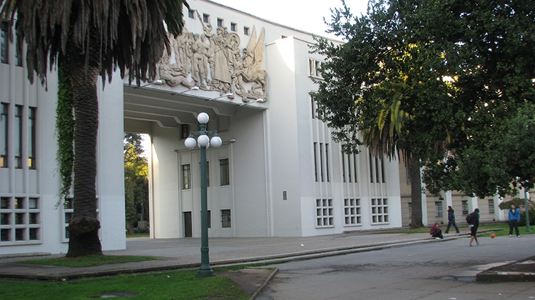 Building on campus at Concepcion