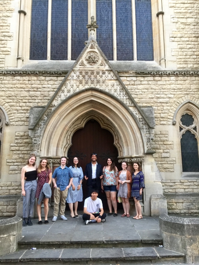 A group of students standing together