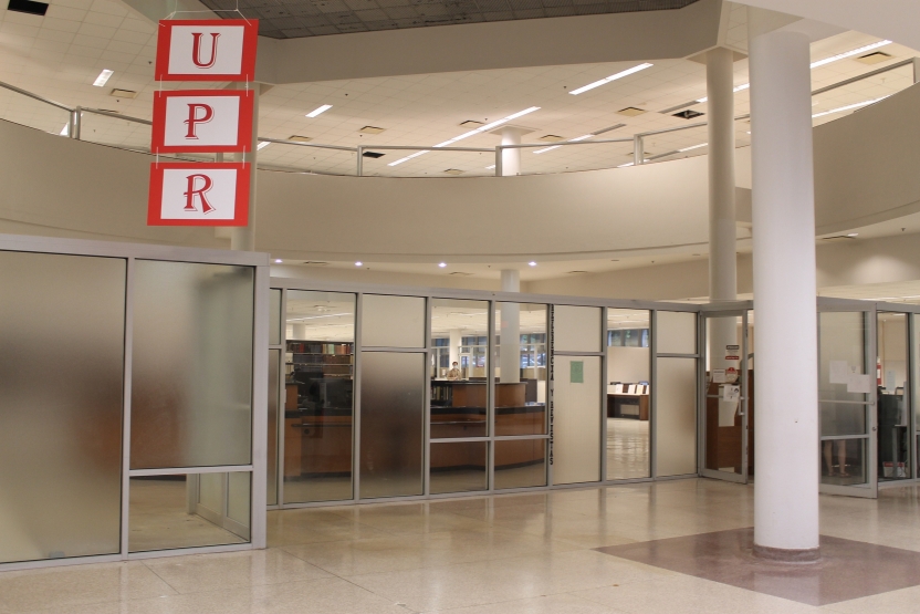 Inside the library