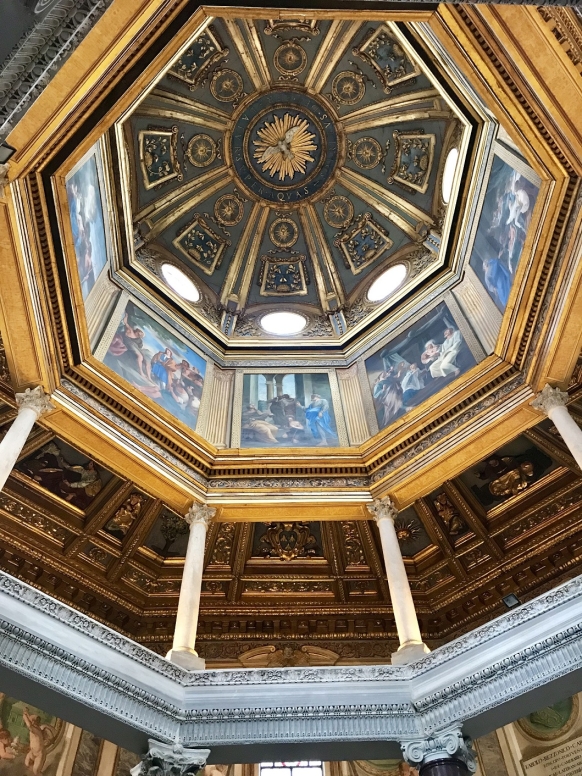 Rome baptistery interior