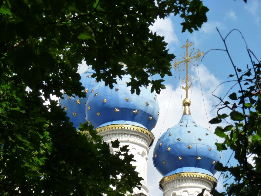 Domes on a church