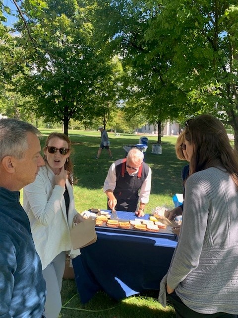 Grilled Cheese Day on the Quad