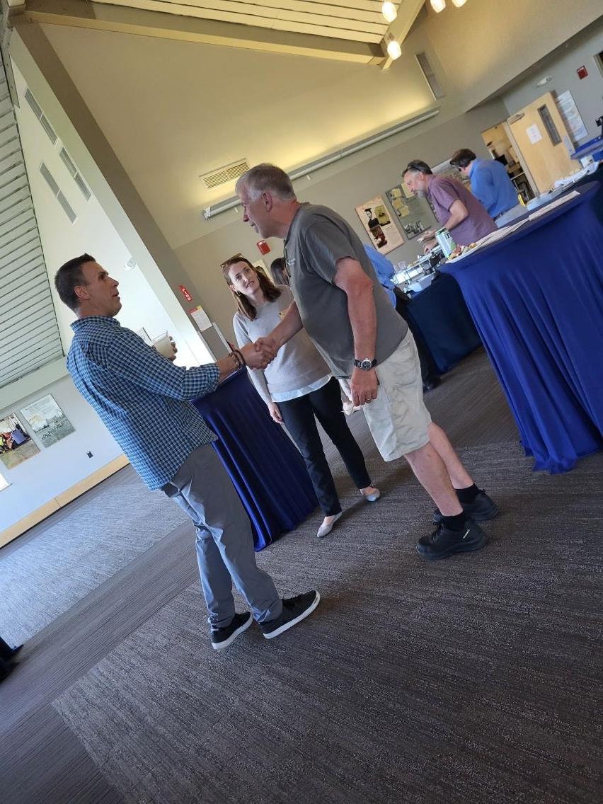 Colleagues Shaking hands